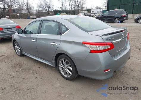 2013 Nissan Sentra Sr z USA, uszkodzony, nr VIN 3N1AB7AP0DL642135